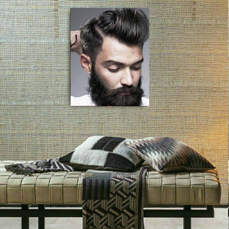 تابلو شاسی طرح شاسی مدل آرایشگاه مردانه کد BK1165 | دنیای قاب