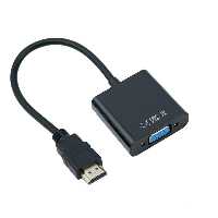تبدیل K-net K-AHV00PS4 HDMI To VGA   کابل صدا و کابل پاور