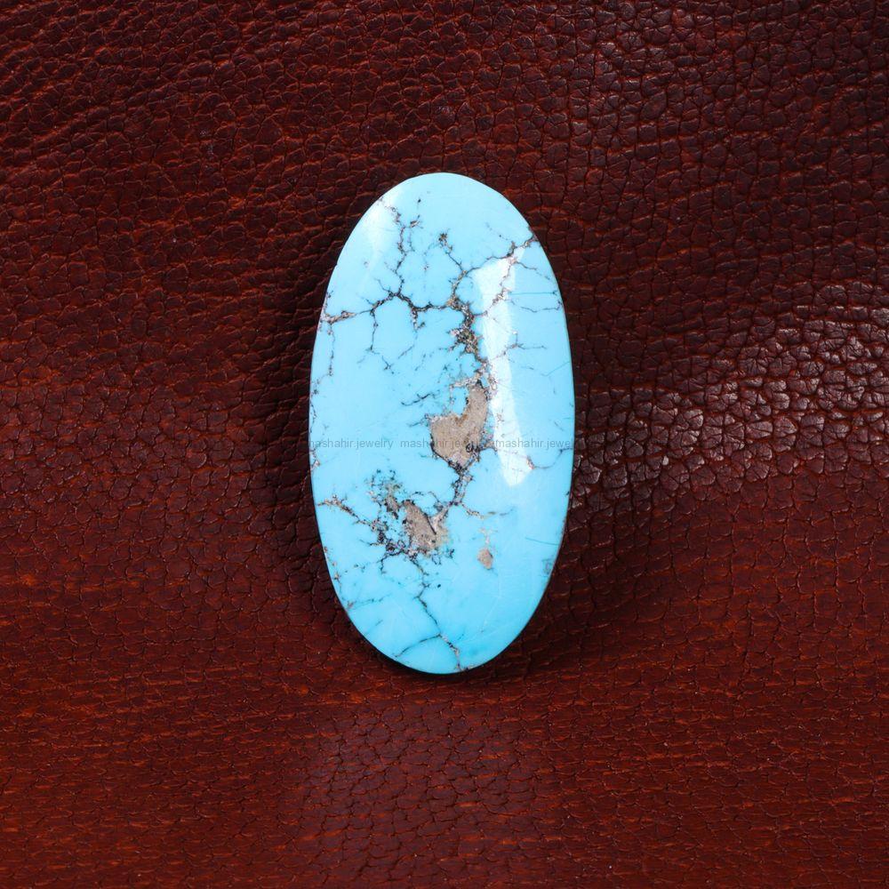 نگین فیروزه شجری کد 14398 - جواهری مشاهیر