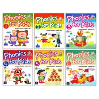 کتاب Phonics For Kids اثر Thomas Gordon And Nathan Shu انتشارات اشتیاق نور شش جلدی