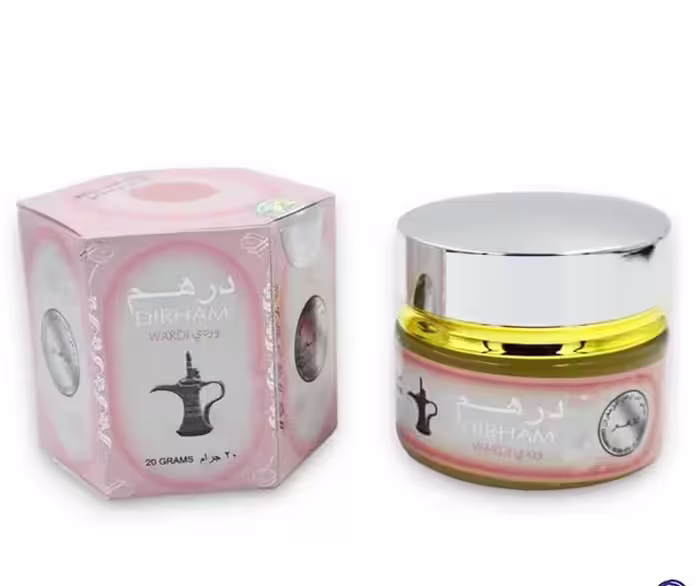 عطر جامد وازلینی درهم صورتی | عطر و ادکلن آویژه کنگان
