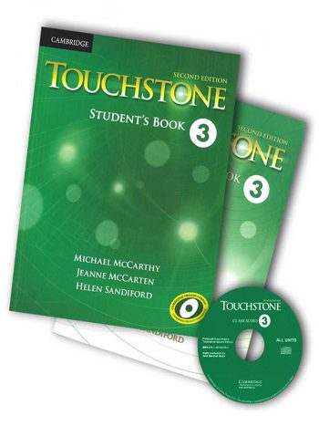 Touchstone 3 2nd S.B W.B CD کتاب تاچ استون 3 (کتاب دانش آموزـ کتاب تمرین ـ فایل صوتی)