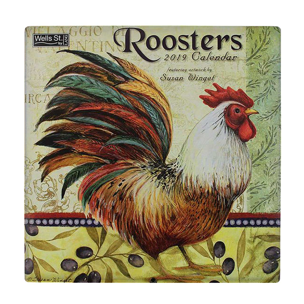 کاشی کارنیلا طرح خروس کد wkk2113