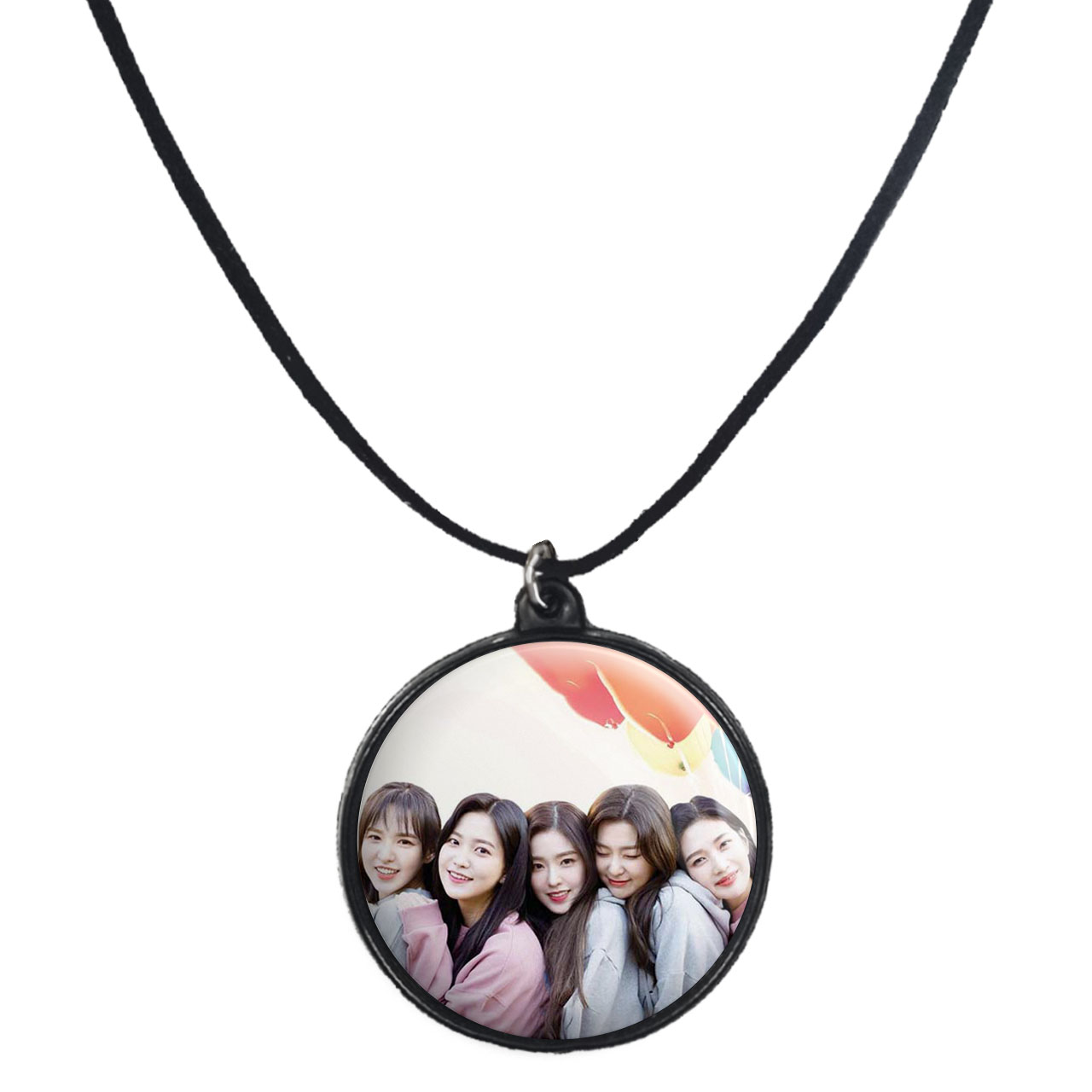 گردنبند پرمانه طرح red velvet کد pmb.12366 مدل دو طرفه