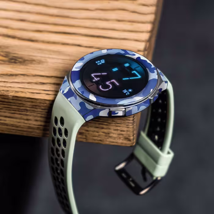 برچسب ماهوت طرح Army Winter مناسب برای ساعت هوشمند هوآوی Watch GT 2e