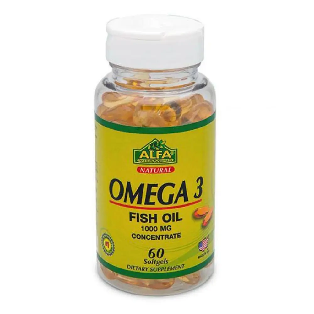 سافت ژل امگا 3 60 عددی آلفا ویتامینز