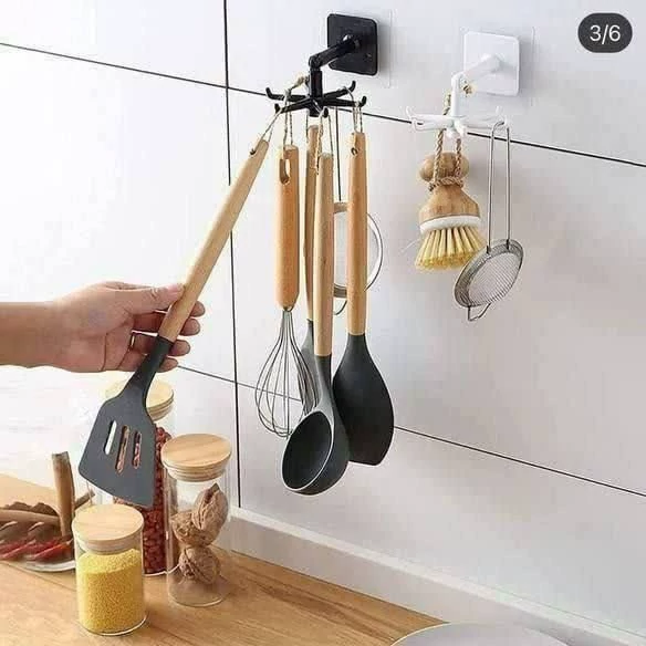 استند کفگیر ملاقه چرخان | amazonchi