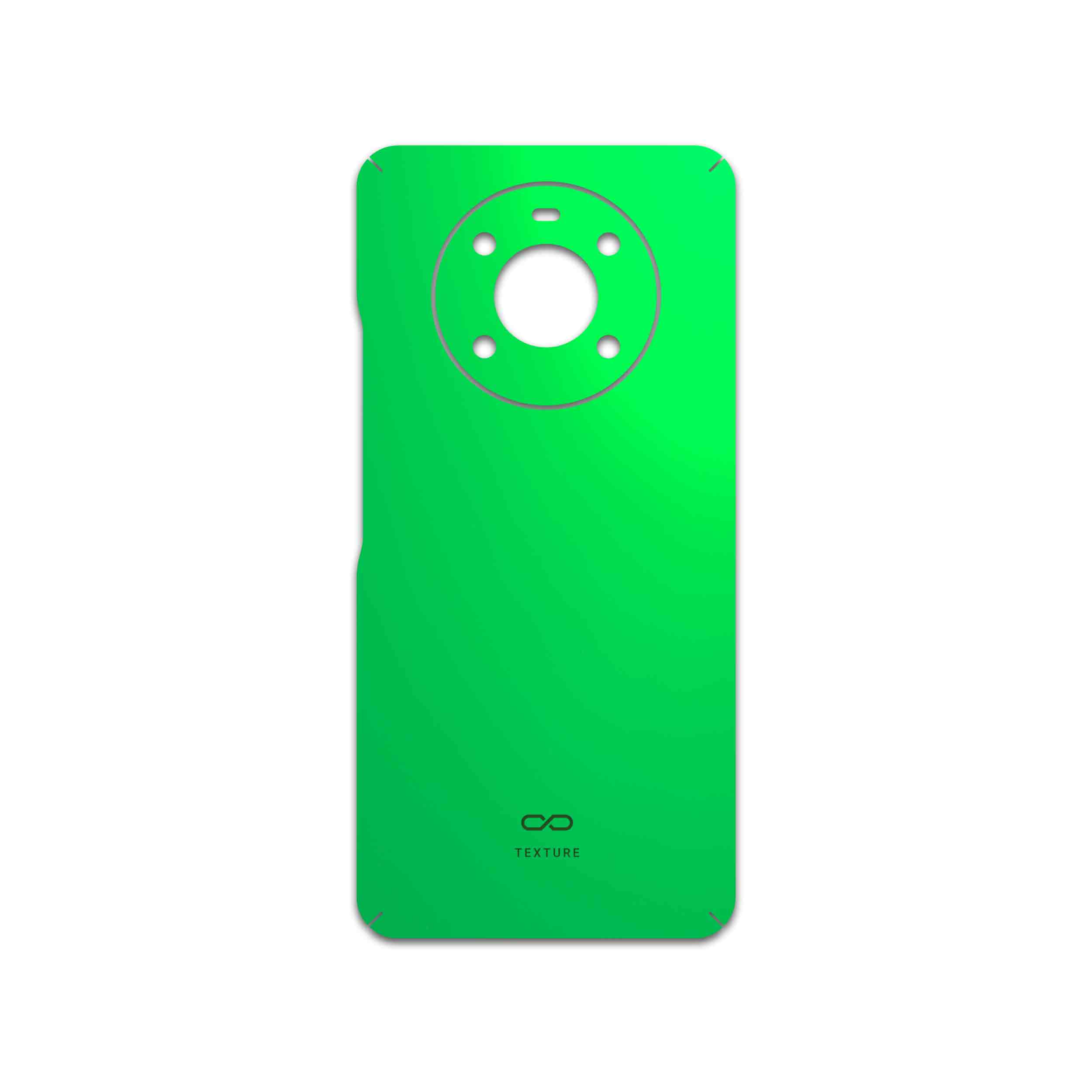برچسب پوششی ماهوت مدل Matte-Green مناسب برای گوشی موبایل آنر X9 4G