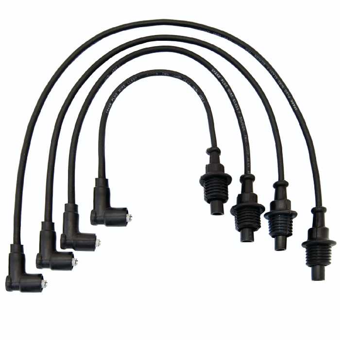 وایر شمع خودرو پینو پارت مدل PW-P405 مناسب برای سمند مجموعه 4 عددی