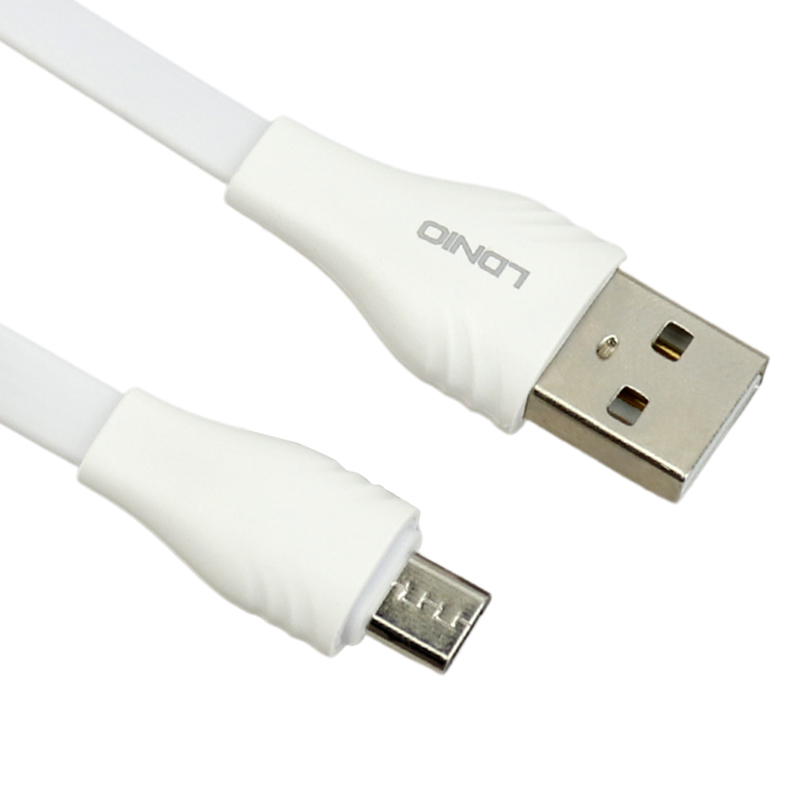 کابل کوتاه میکرو یو اس بی فست شارژ Ldnio LS550 2.4A 20cm