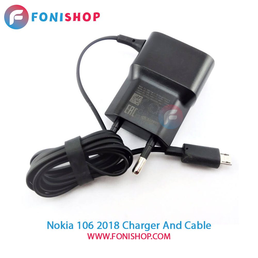 کابل و شارژر اصلی نوکیا Nokia 106 (2018)