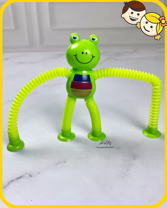 فیجت قورباغه چسبنده لوله ای
