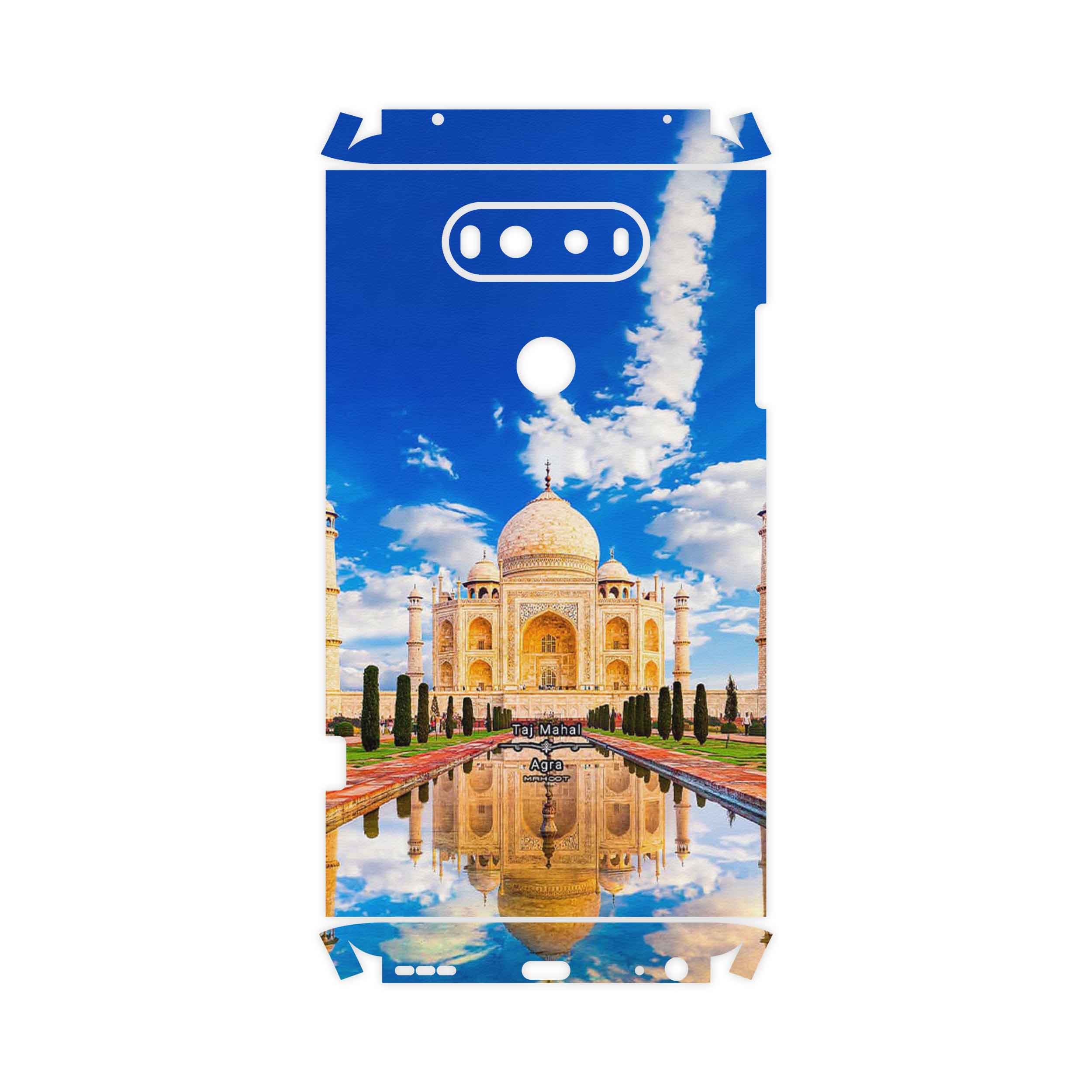 برچسب پوششی ماهوت مدل The Taj Mahal-FullSkin مناسب برای گوشی موبایل ال جی V20
