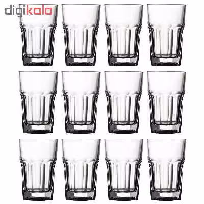 لیوان پاشاباغچه سری کازابلانکا کد 52703 بسته 12 عددی