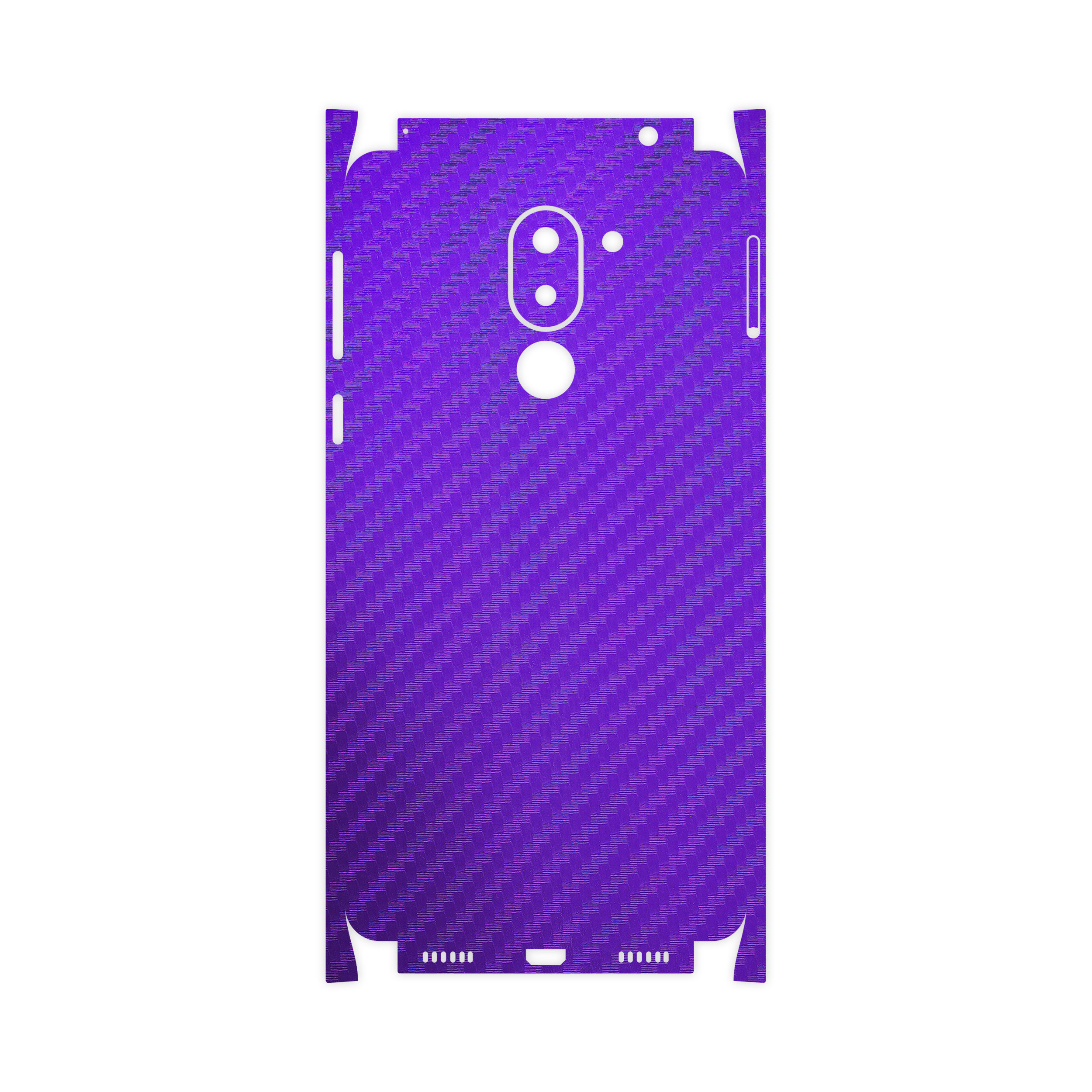 برچسب پوششی ماهوت مدل Purple-Fiber-FullSkin مناسب برای گوشی موبایل آنر 6X