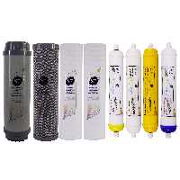 فیلتر دستگاه تصفیه آب آکوآ اسپرینگ مدل F-S7-A8Q مجموعه 8 عددی