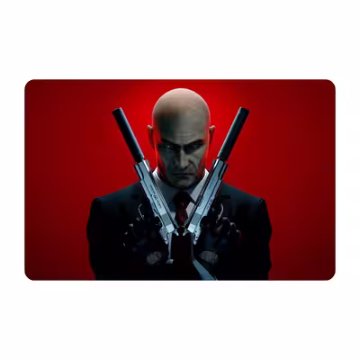 ماوس پد طرح هیتمن -hitman مدل mpb119