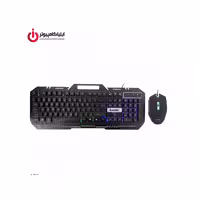 کیبورد و ماوس گیمینگ باندا مدل KM-77