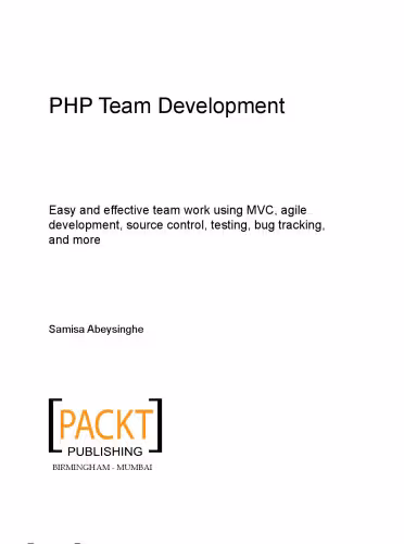خرید و دانلود نسخه کامل کتاب PHP Team Development