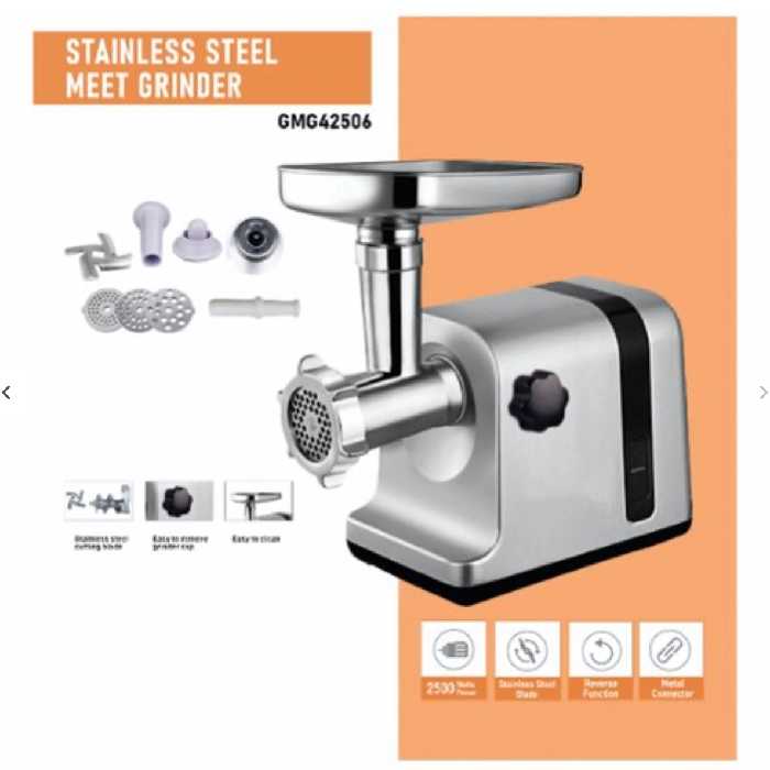 چرخ گوشت 2500 وات جیپاس مدل GEEPAS GMG42506