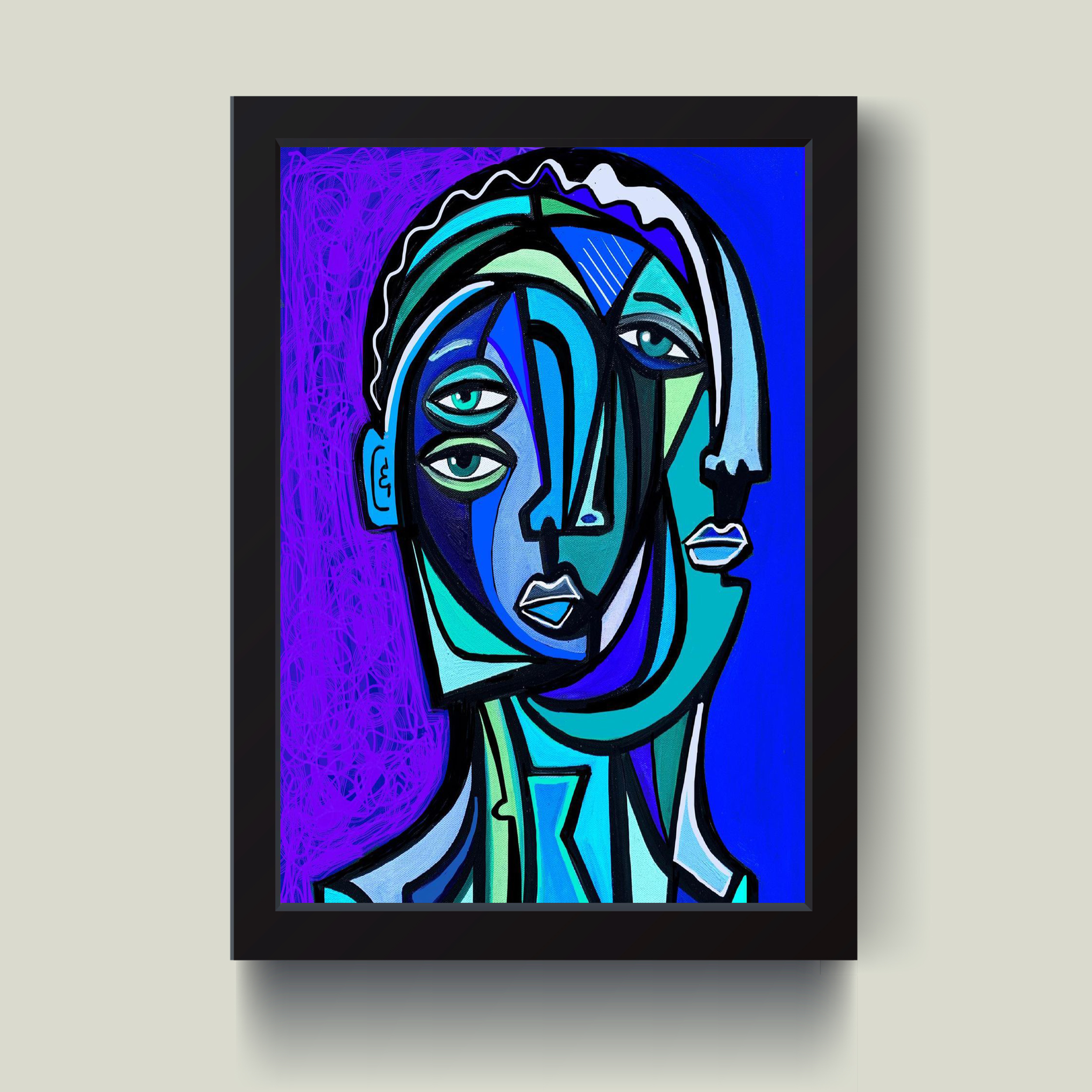 تابلو مدل چهره در چهره کد G6-31