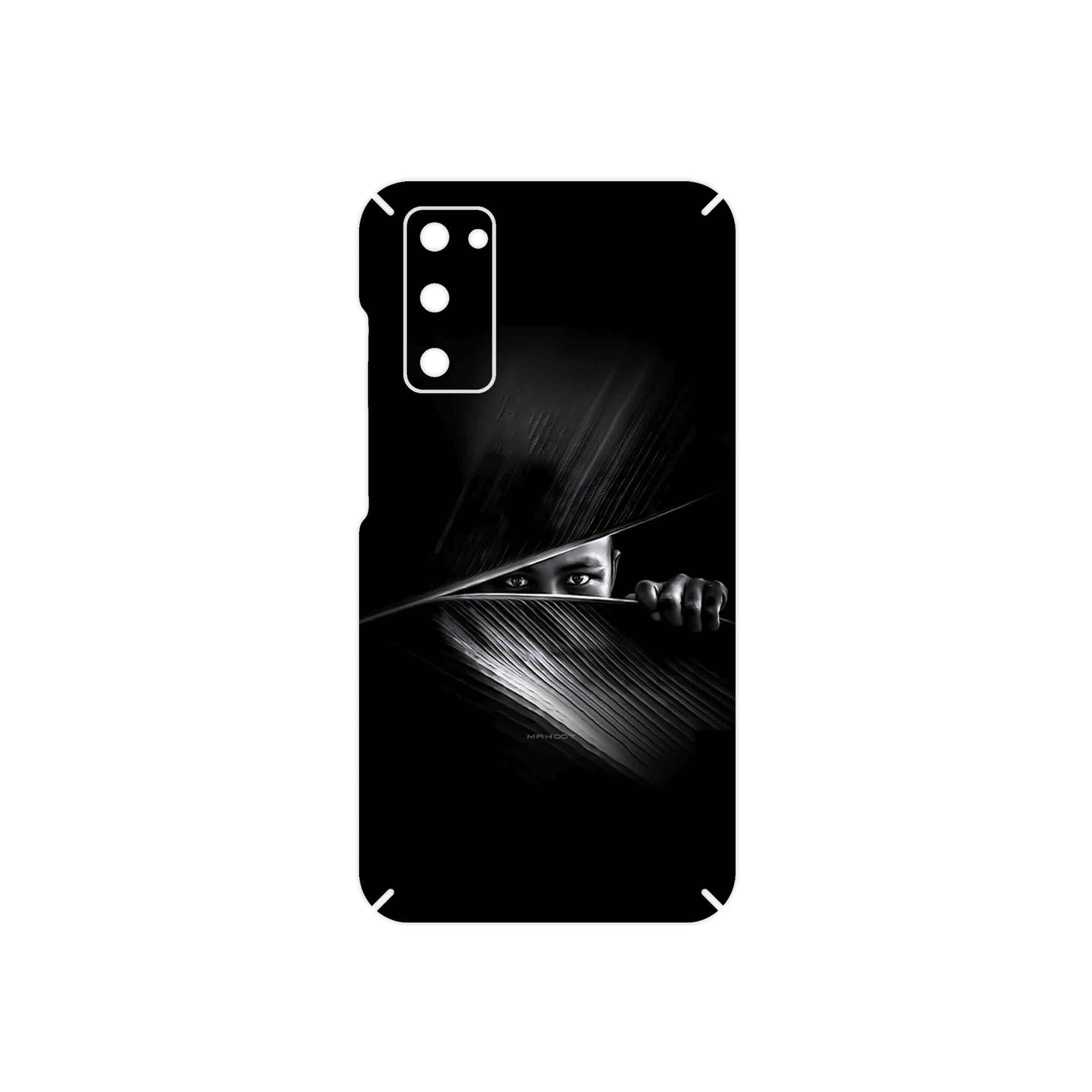 برچسب پوششی ماهوت مدل Black Portrait مناسب برای گوشی موبایل سامسونگ Galaxy S20 FE
