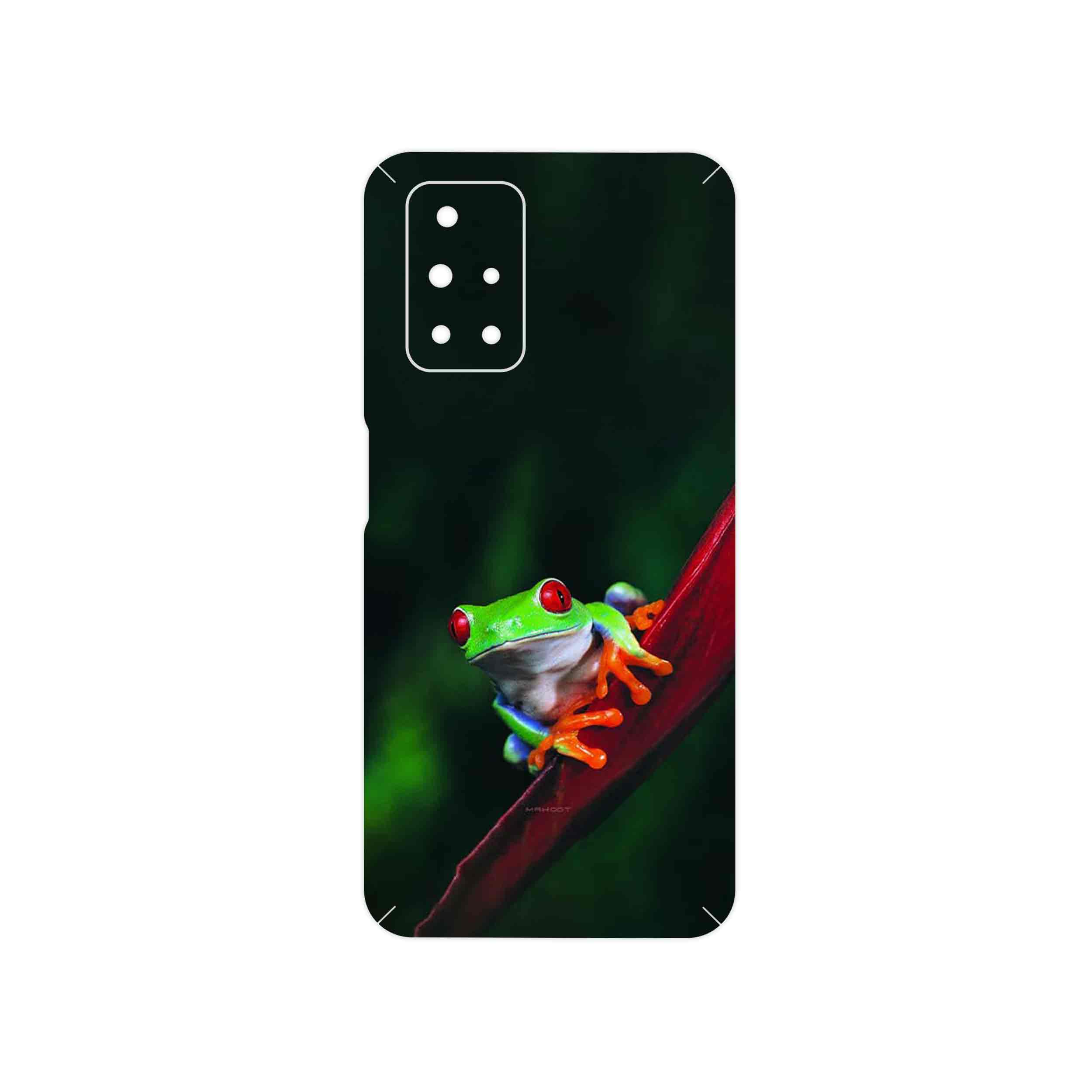 برچسب پوششی ماهوت مدل Frog مناسب برای گوشی موبایل شیائومی Redmi 10 Prime
