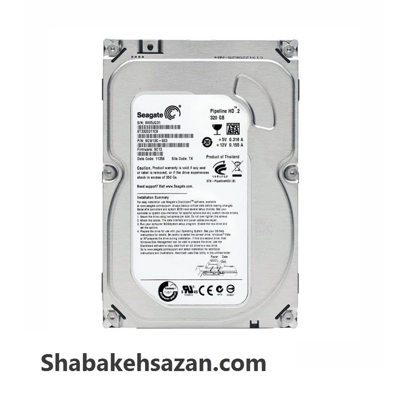 هارد دیسک اینترنال سیگیت مدل ST3320311CS ظرفیت 320 گیگابایت