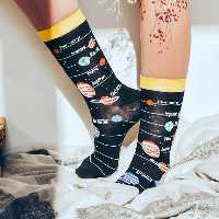 جوراب منظومه ساقدار نخ پنبه فری سایز