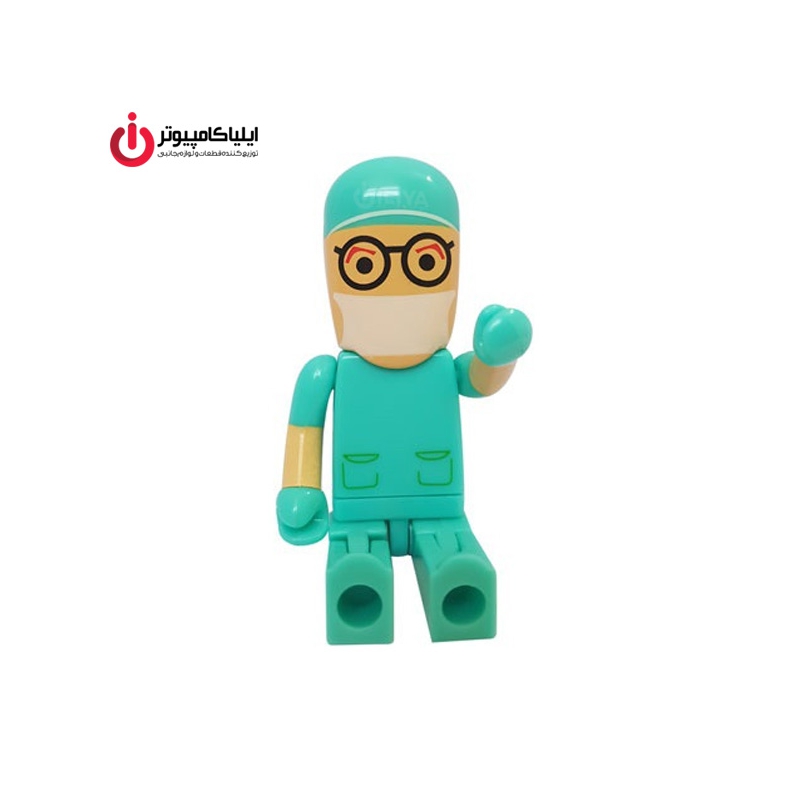فلش مموری عروسکی کینگ فست مدل ME-10 طرح دکتر ظرفیت 16 گیگابایت