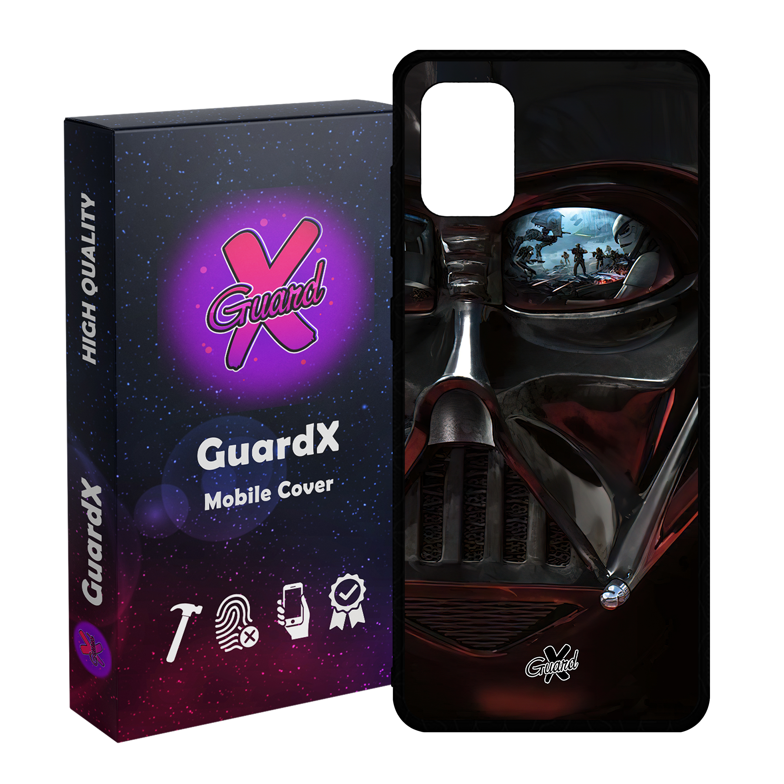 کاور گارد ایکس طرح جنگ ستارگان مدل Glass10480 مناسب برای گوشی موبایل سامسونگ Galaxy A51 4G