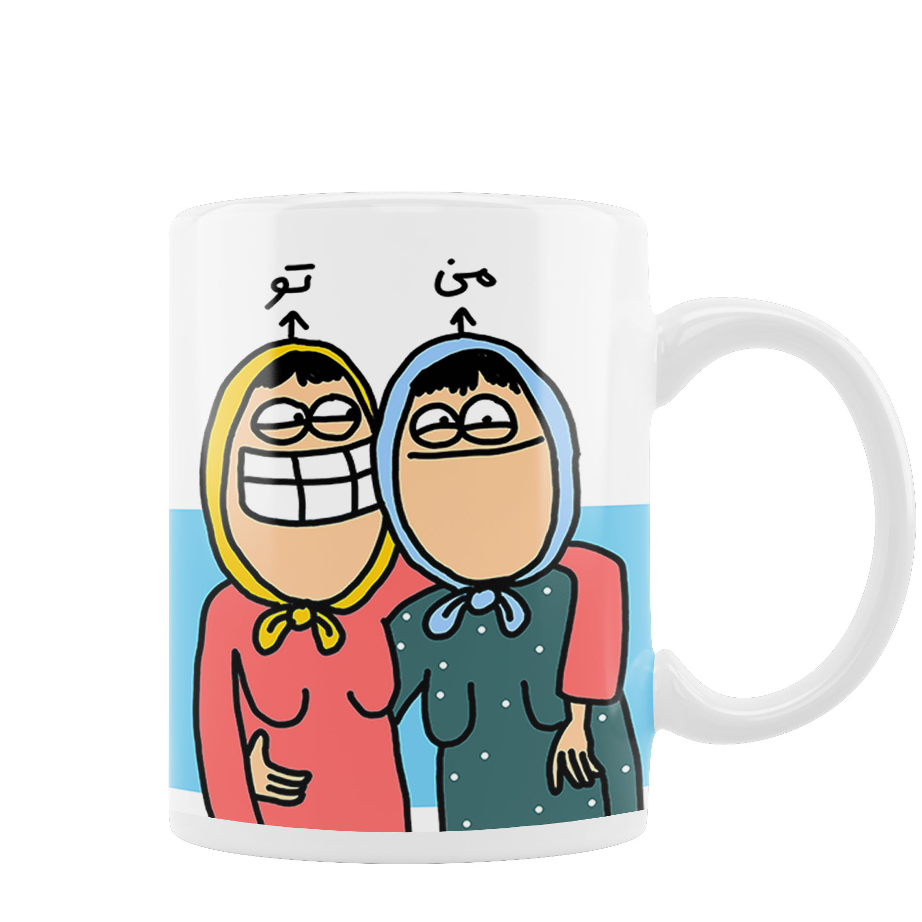 ماگ مدل منو تو