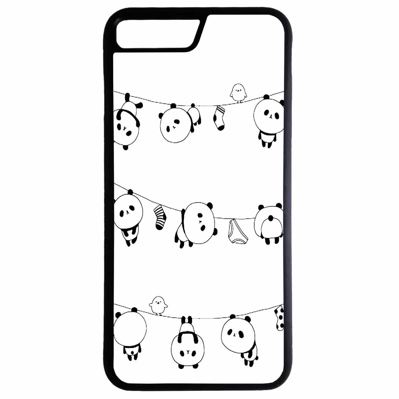 کاور طرح پاندا کد 897 مناسب برای گوشی موبایل اپل iphone 7 plus/8 plus