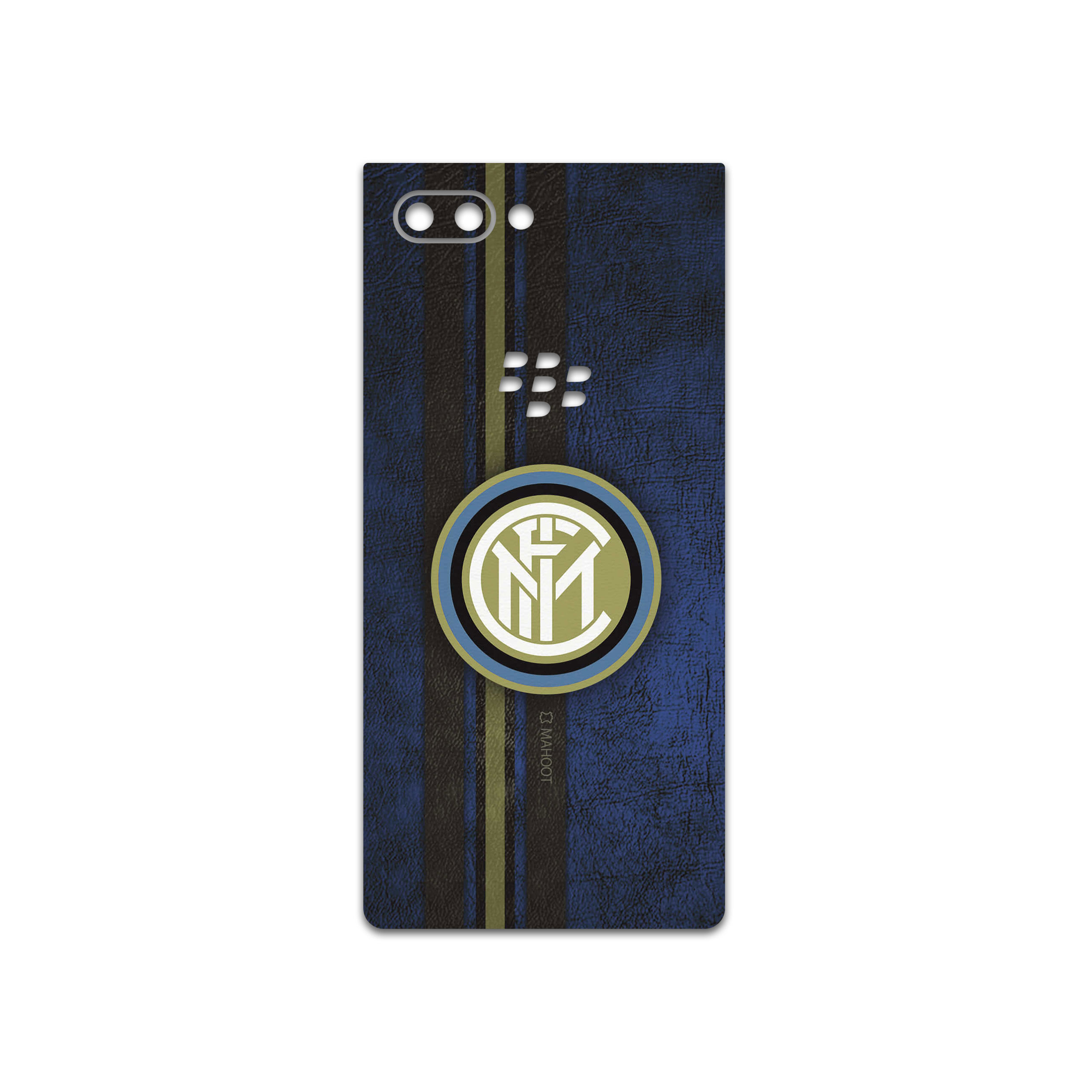 برچسب پوششی ماهوت مدل Inter-Milan-FC مناسب برای گوشی موبایل بلک بری Key 2