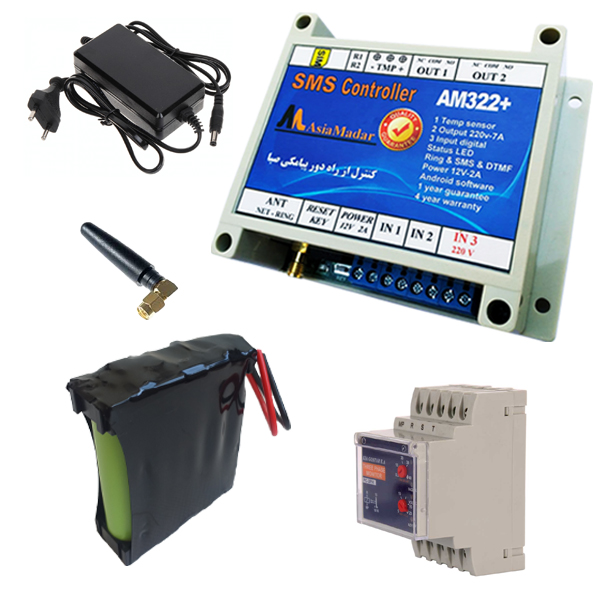 سیستم دزدگیر سیم کارتی صبا مدل AM322