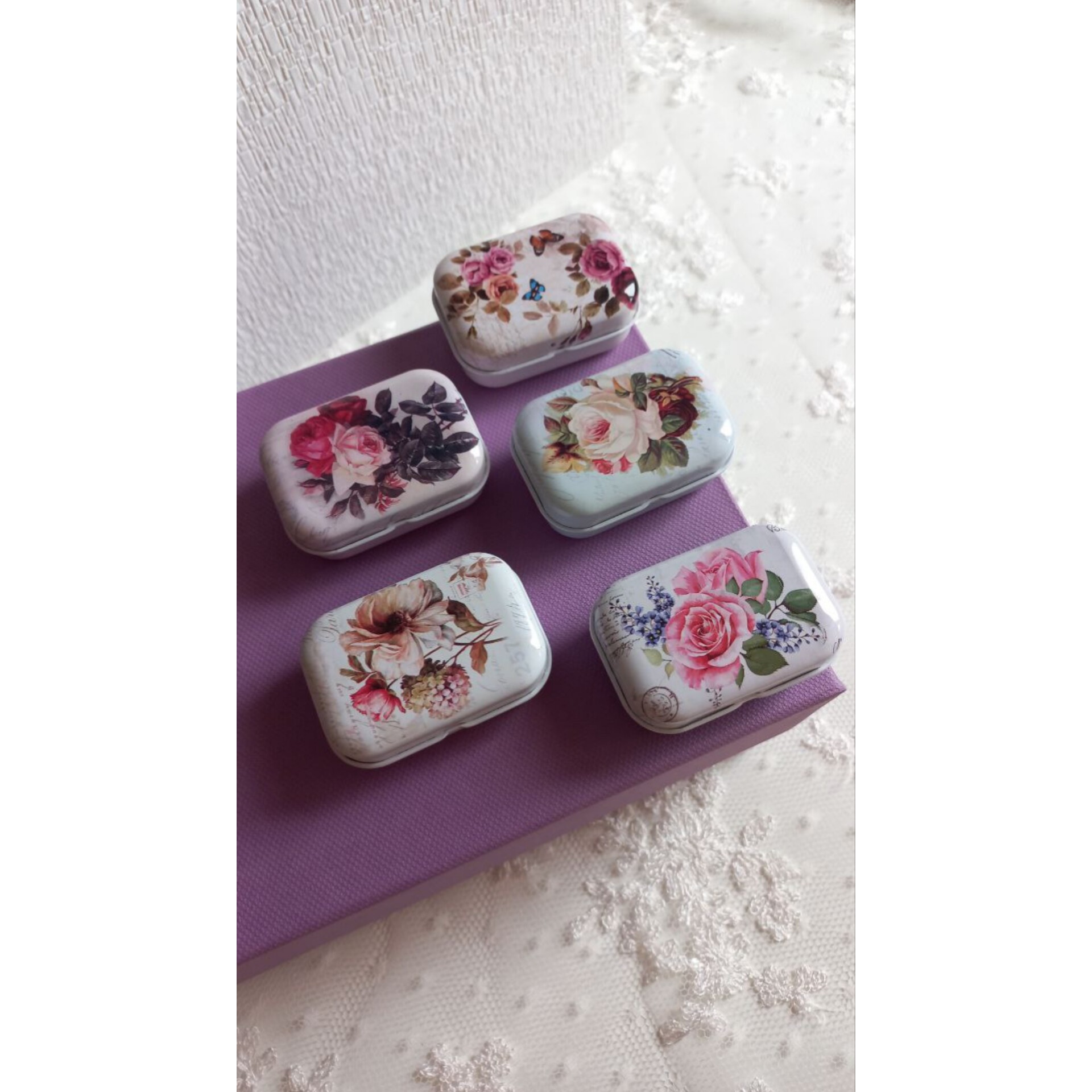 قوطی فلزی نقلی متریال وارداتی کار دست