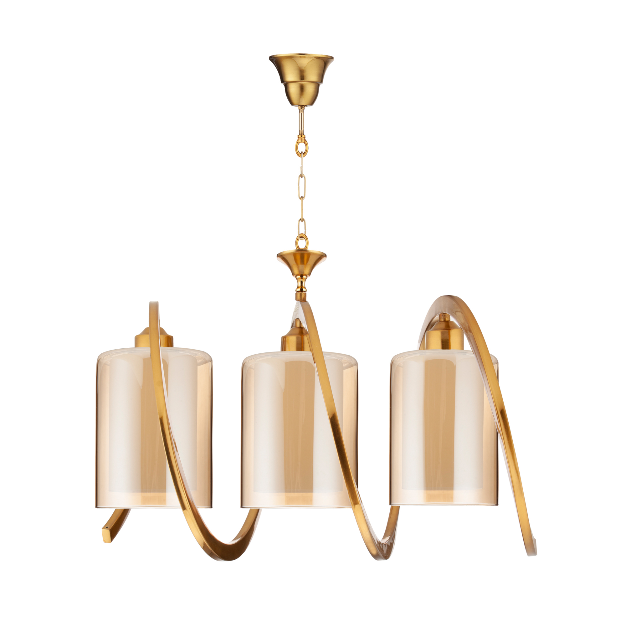 لوستر 3 شعله کارنتیس مدل آویژه کد KT-01