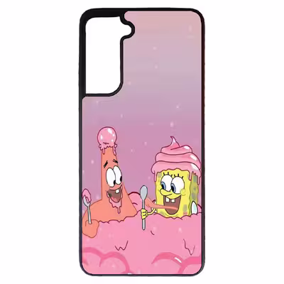 کاور طرح باب اسفنجی کد 1146 مناسب برای گوشی موبایل سامسونگ galaxy s21