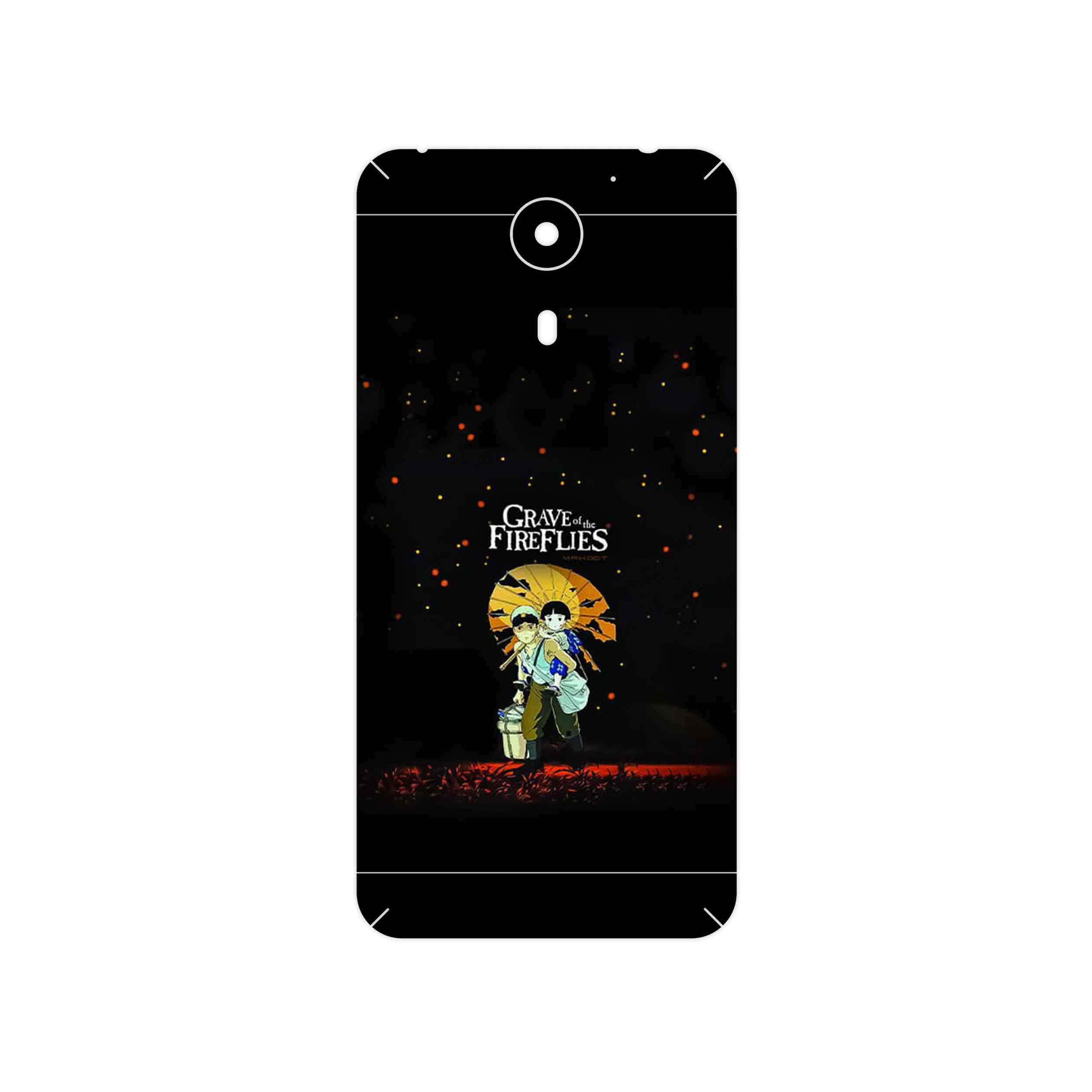 برچسب پوششی ماهوت مدل Grave of the Fireflies مناسب برای گوشی موبایل یومی Plus