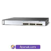 سوئیچ شبکه سیسکو 12 پورت WS-C3750G-12S-S