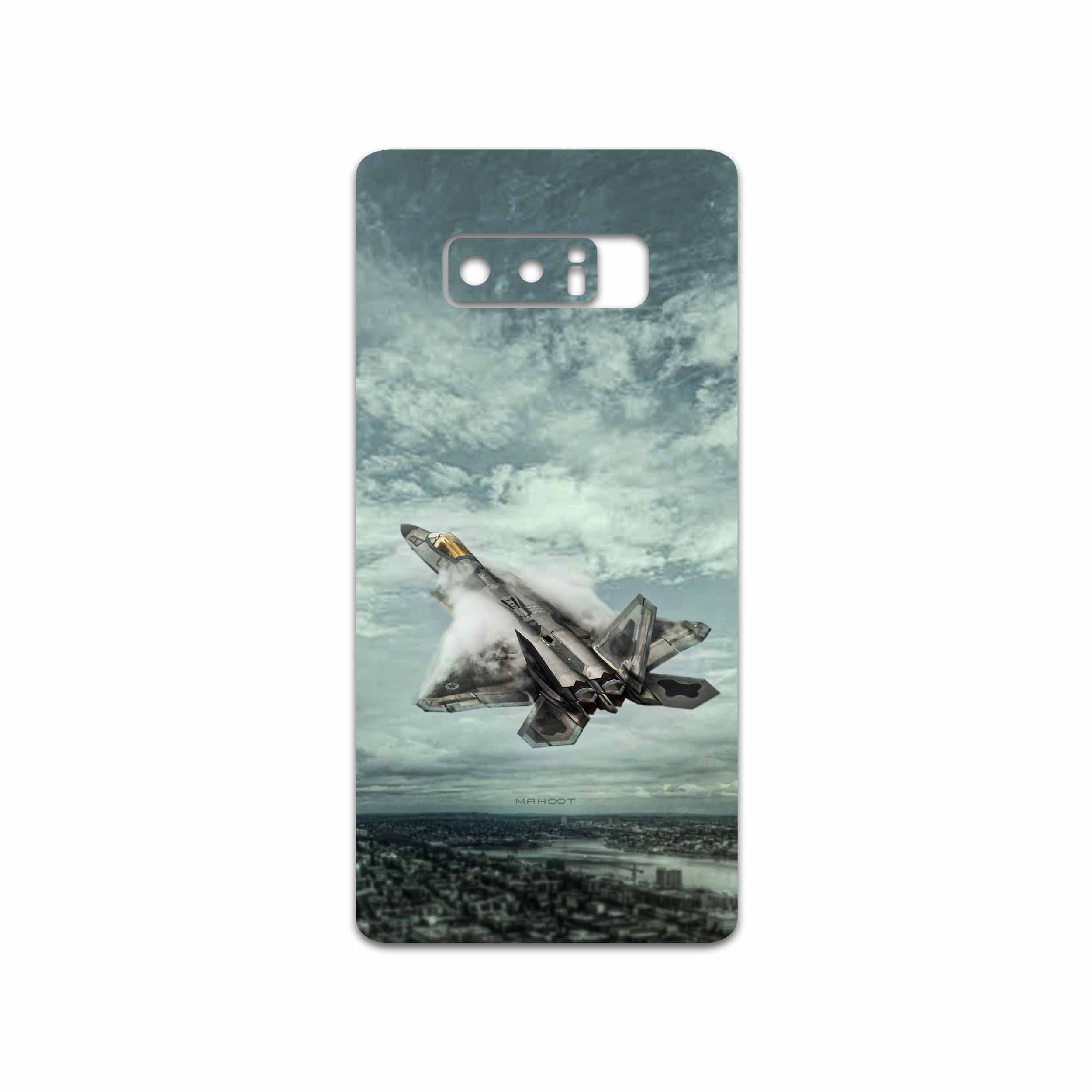 برچسب پوششی ماهوت مدل F-22 Raptor مناسب برای گوشی موبایل سامسونگ Galaxy Note 8