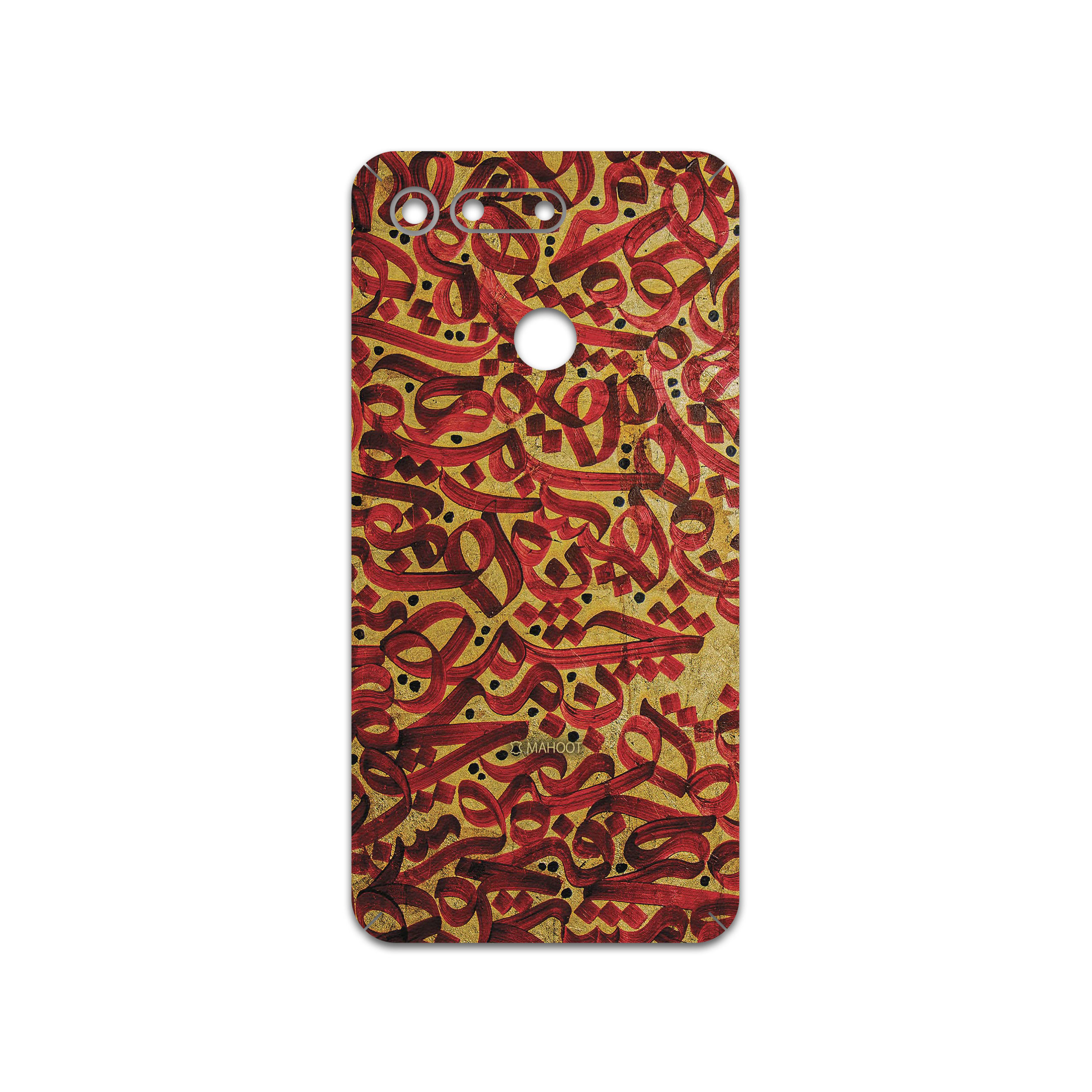 برچسب پوششی ماهوت مدل Nastaliq-6 مناسب برای گوشی موبایل آنر View 20