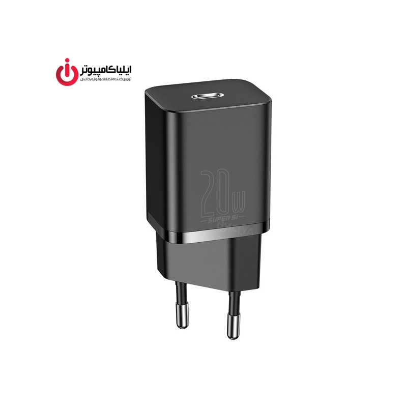 شارژر دیواری سریع تک پورت بیسوس مدل CCSUP-B01