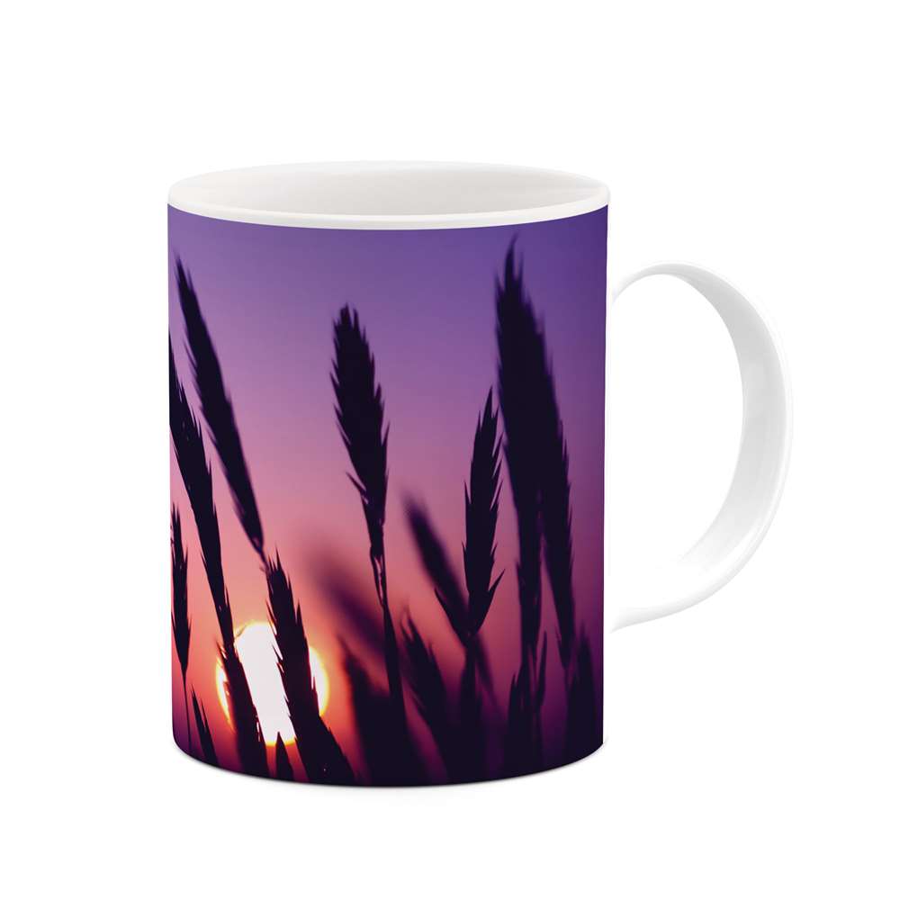 ماگ طرح گندم در غروب مدل mgs07079