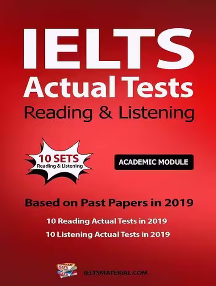 IELTS Actual Tests Reading and Listening CD کتاب آیلتس 2019