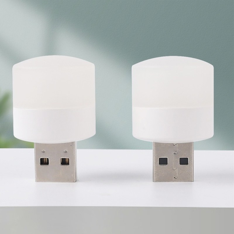 لامپ ال ای دی مدل USB (ابعاد کوچک و قابل حمل - نور سفید مهتابی)