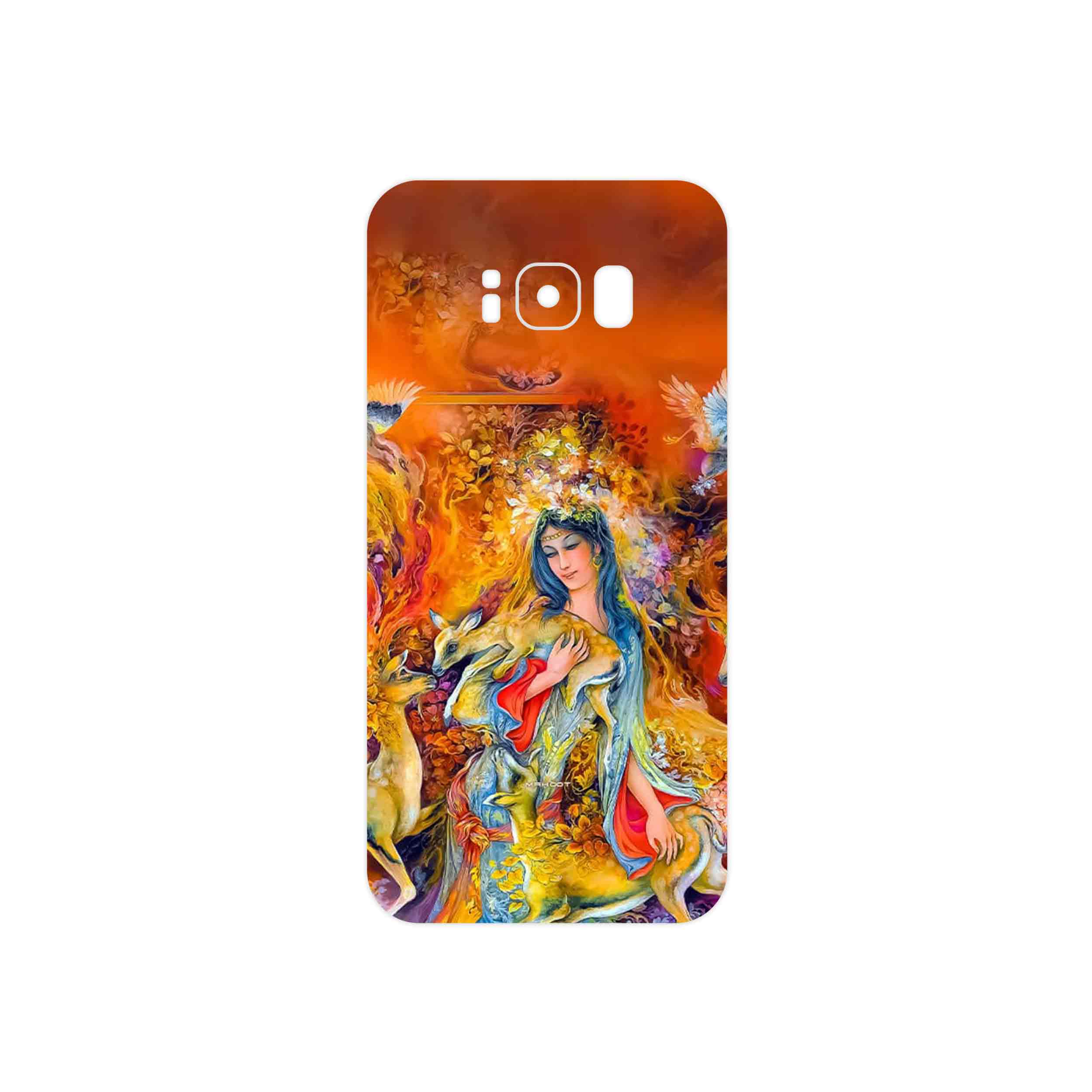 برچسب پوششی ماهوت مدل Persian miniature 2 مناسب برای گوشی موبایل سامسونگ Galaxy S8