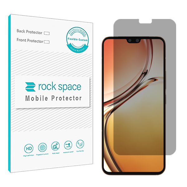 گلس ویوو V23 5G مدل نانو هیدروژل پرایوسی برند راک اسپیس کد S