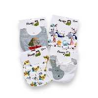 پیشبند نوزاد پارچه ای تک دکمه مینی پولونیکس Mini Polonyx