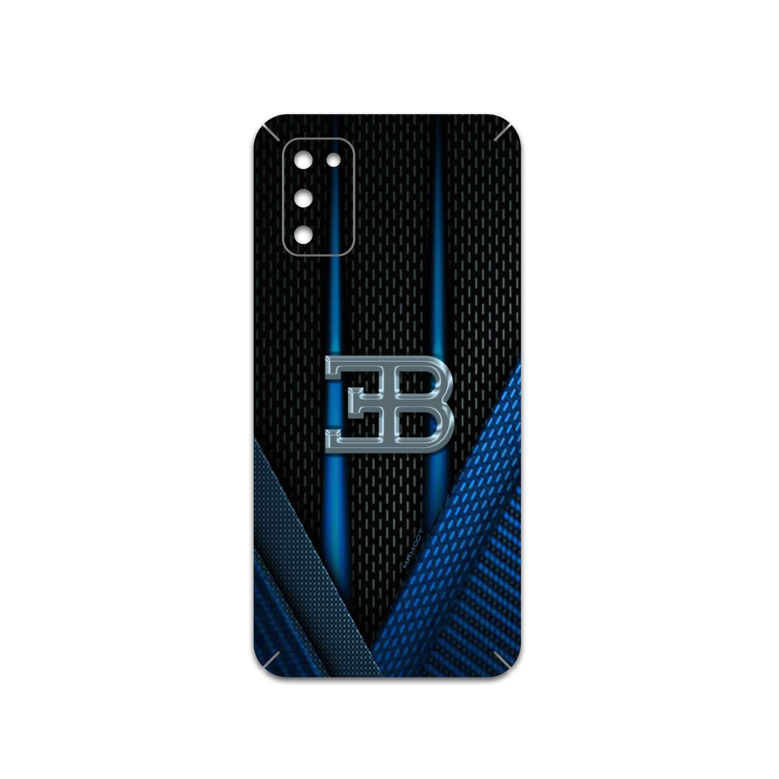برچسب پوششی ماهوت مدل BUGATTI مناسب برای گوشی موبایل سامسونگ Galaxy M02s